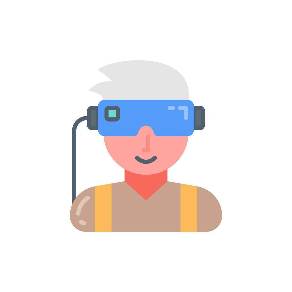 Virtual Reality icon in vector. Illustration vector