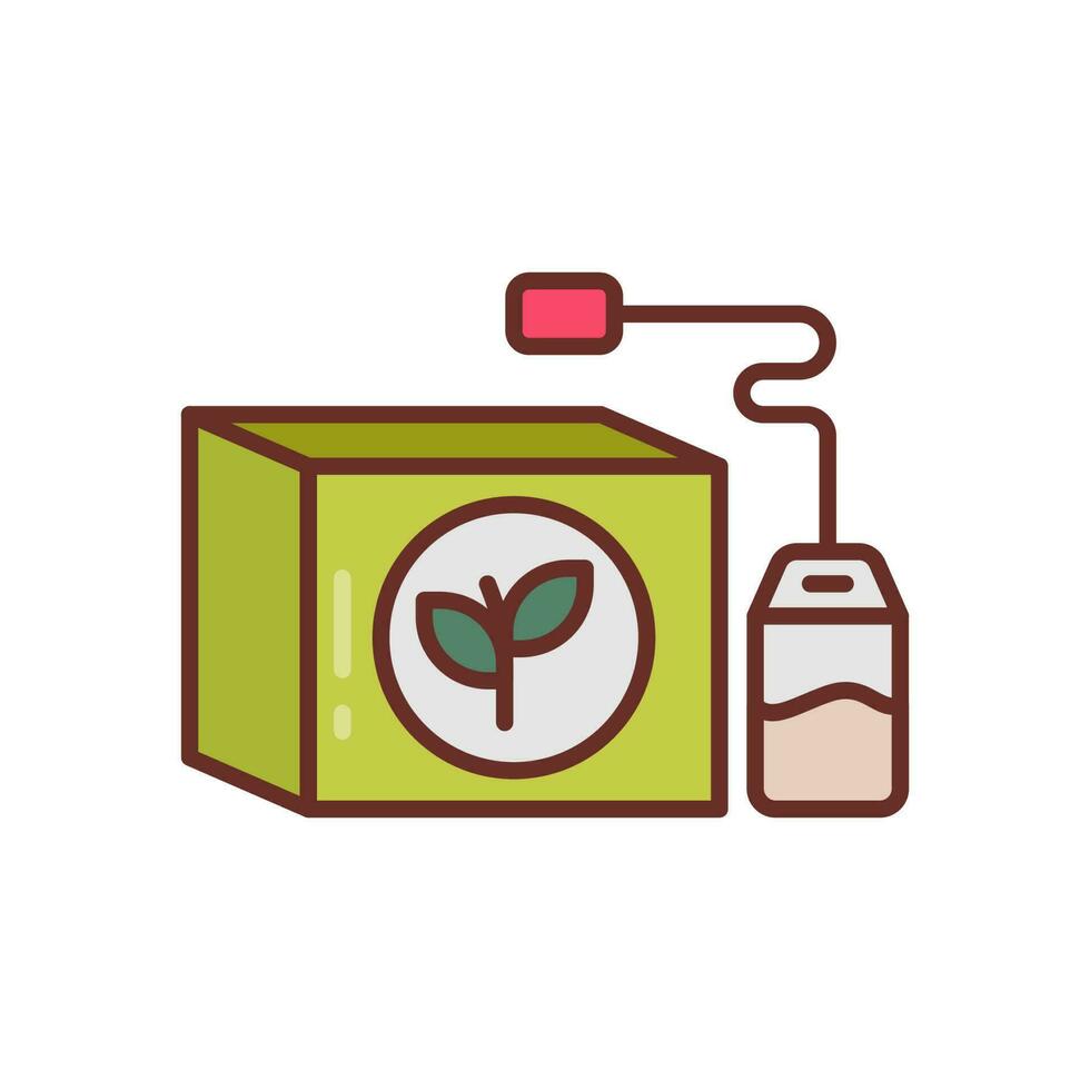 té icono en vector. ilustración vector