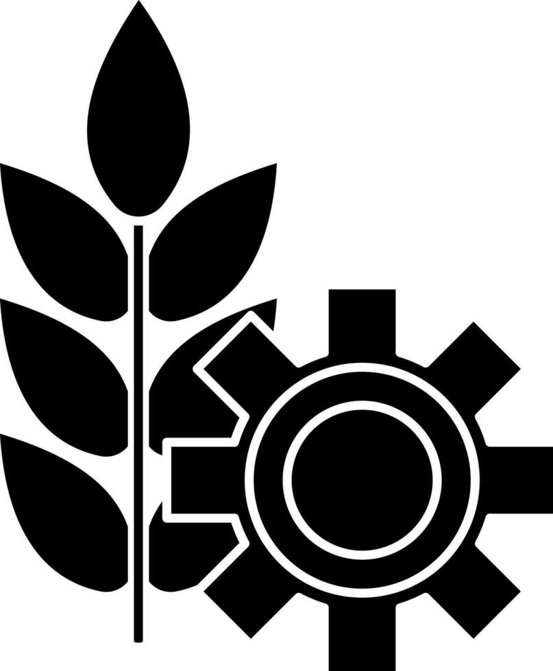 Plant maintenance icon for smart farm. vector