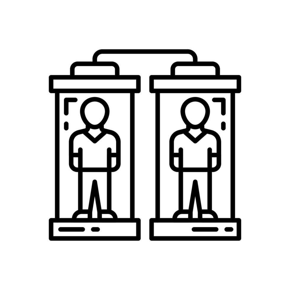 Cloning Machine icon in vector. Illustration vector