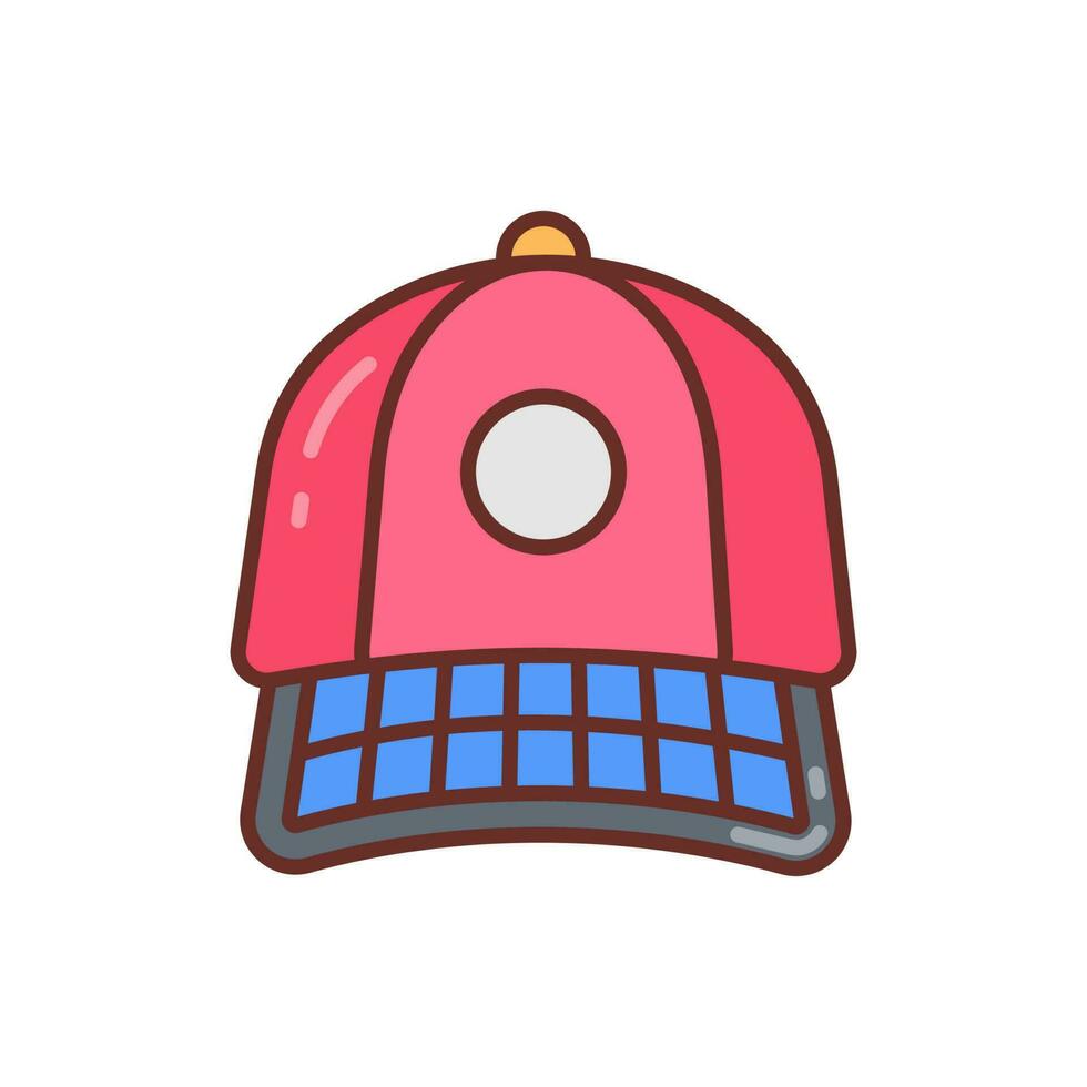 solar motorizado gorra icono en vector. ilustración vector