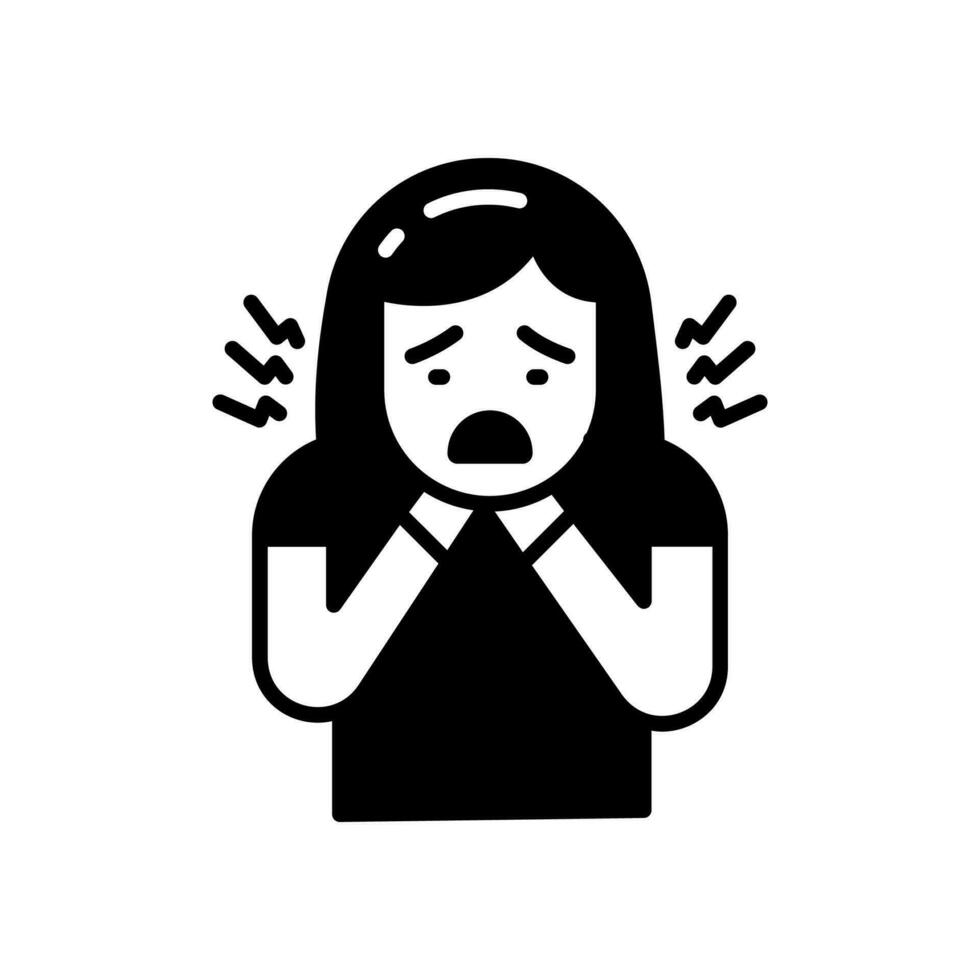 Choking icon in vector. Illustration vector