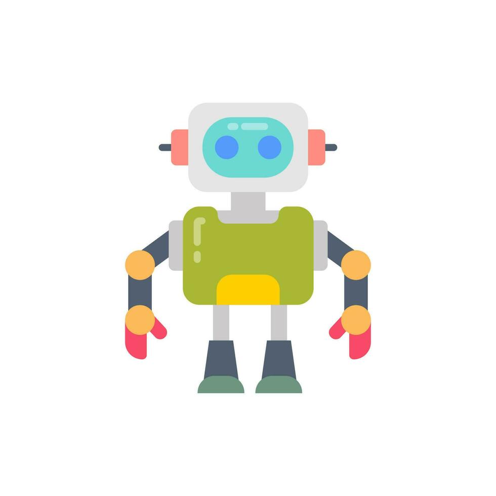 Humanoid icon in vector. Illustration vector
