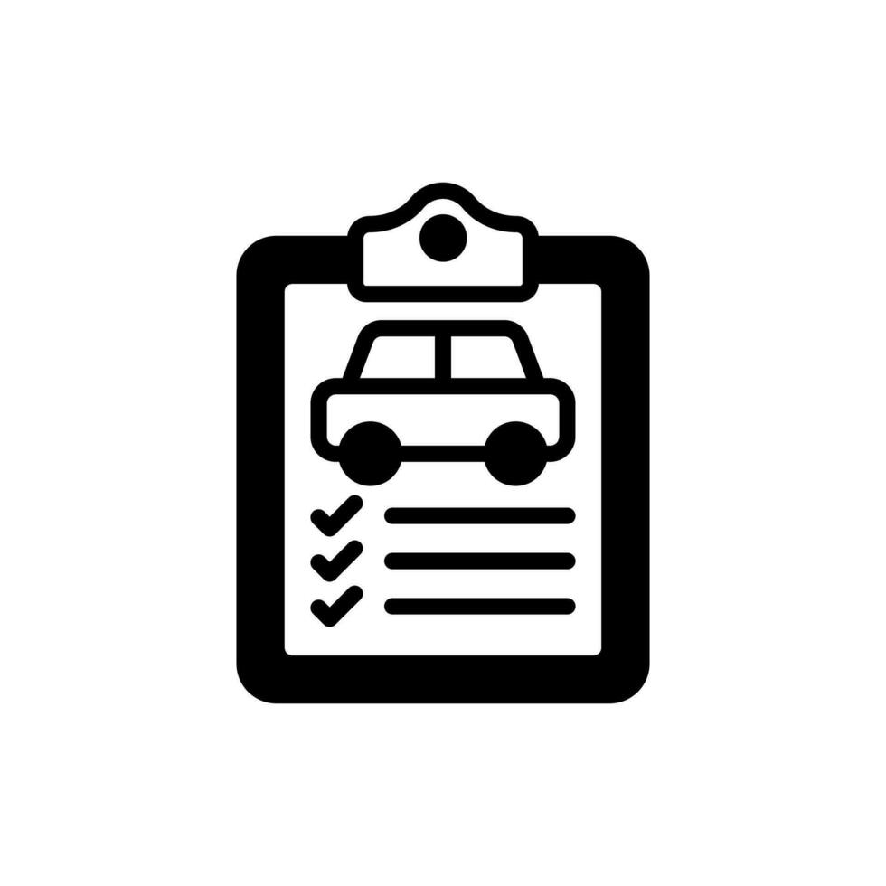 Car Inspection icon in vector. Illustration vector