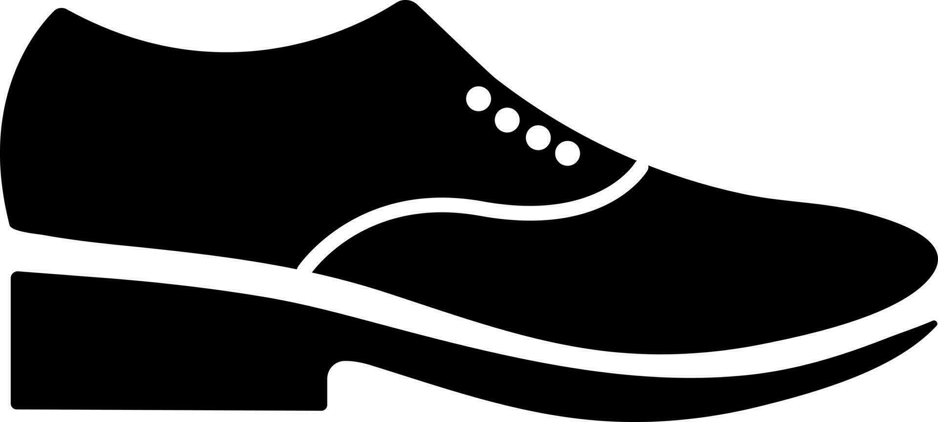 shoes icon in flat style. vector