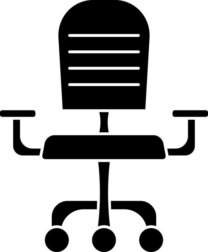 vector ilustración de oficina silla.