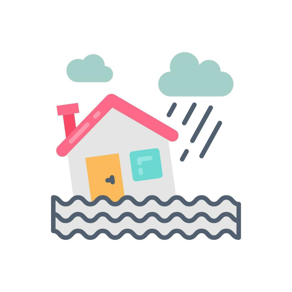 Natural Disaster icon in vector. Illustration vector