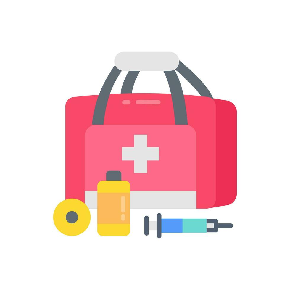 First Aid icon in vector. Illustration vector