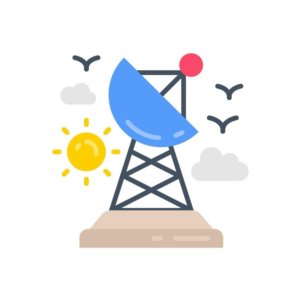 Advanced Weather Forecasting icon in vector. Illustration vector