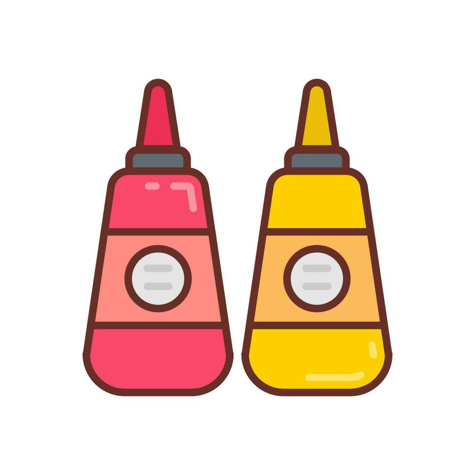 salsas icono en vector. ilustración vector