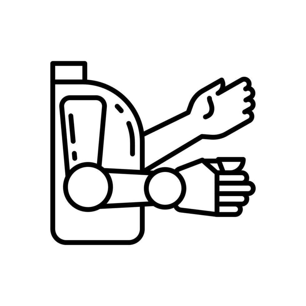 Disability icon in vector. Illustration vector