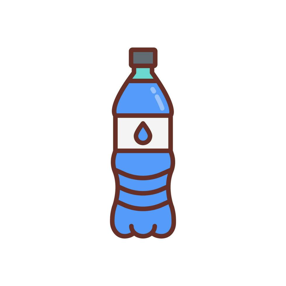 mineral agua icono en vector. ilustración vector