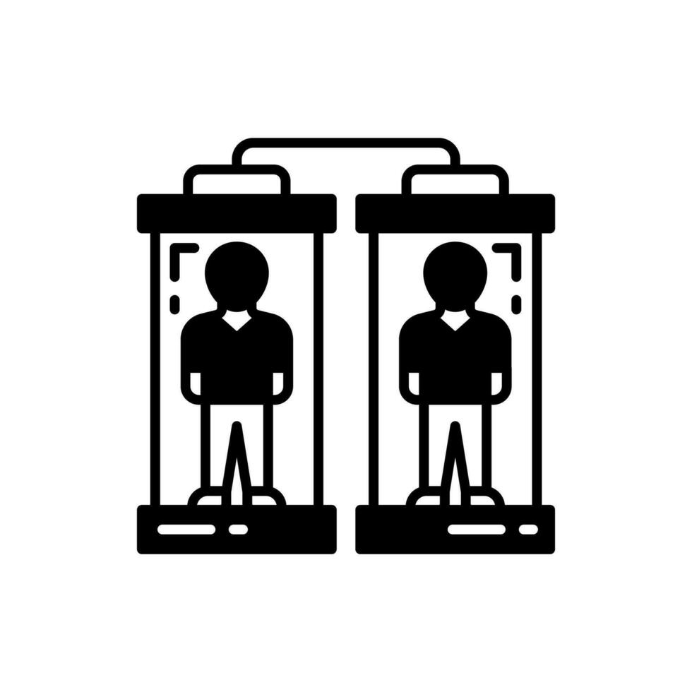 Cloning Machine icon in vector. Illustration vector