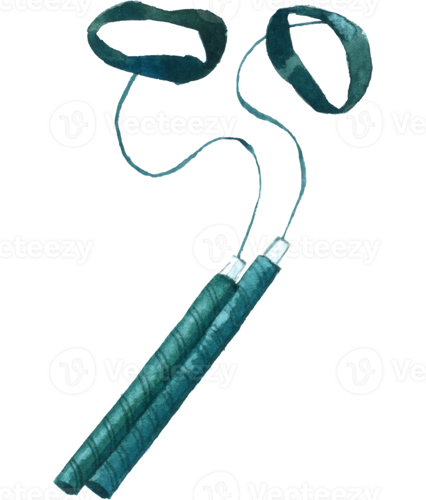 Yoga component watercolor element png
