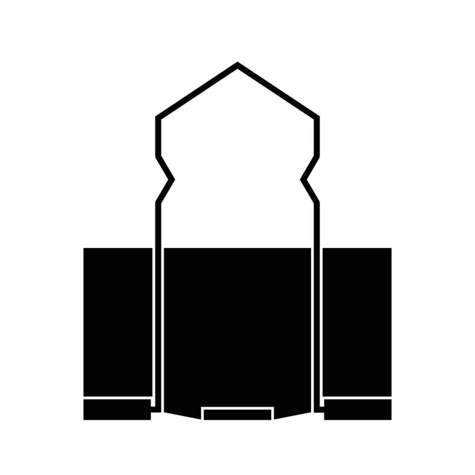 Black Binder Clip icon design on white background 24248639 Vector Art
