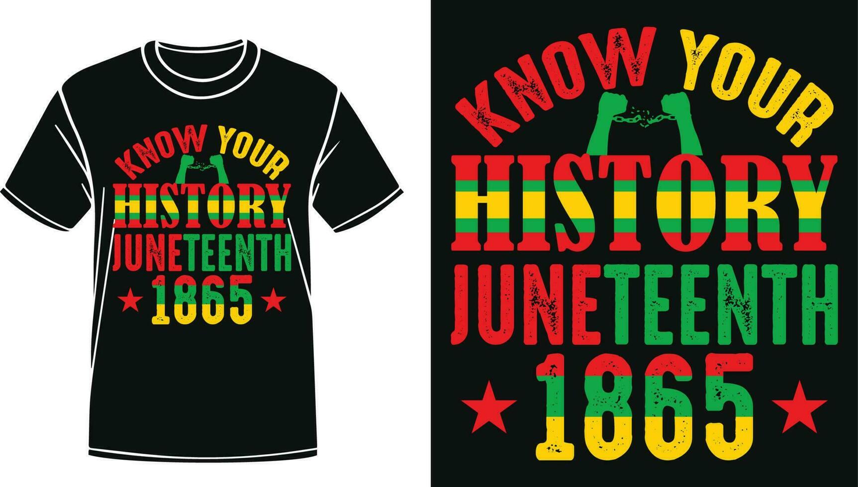 saber tu historia diecinueve de junio 1865 citar diseño para camiseta, bandera, póster, taza, etc vector