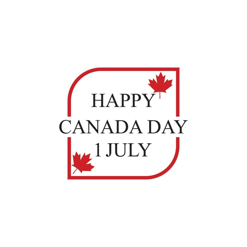 ilustración aniversario celebracion Canadá día en arce hoja bandera antecedentes con viaje puntos de referencia arquitectura de Canadá en Toronto y ontario, en papel arte, papel cortar estilo. vector ilustración