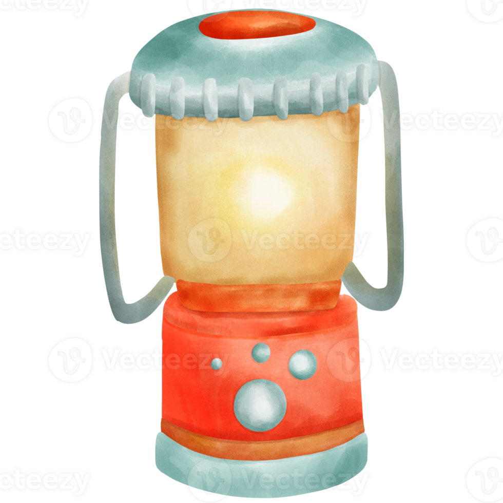 das süß Laterne zum Camping png
