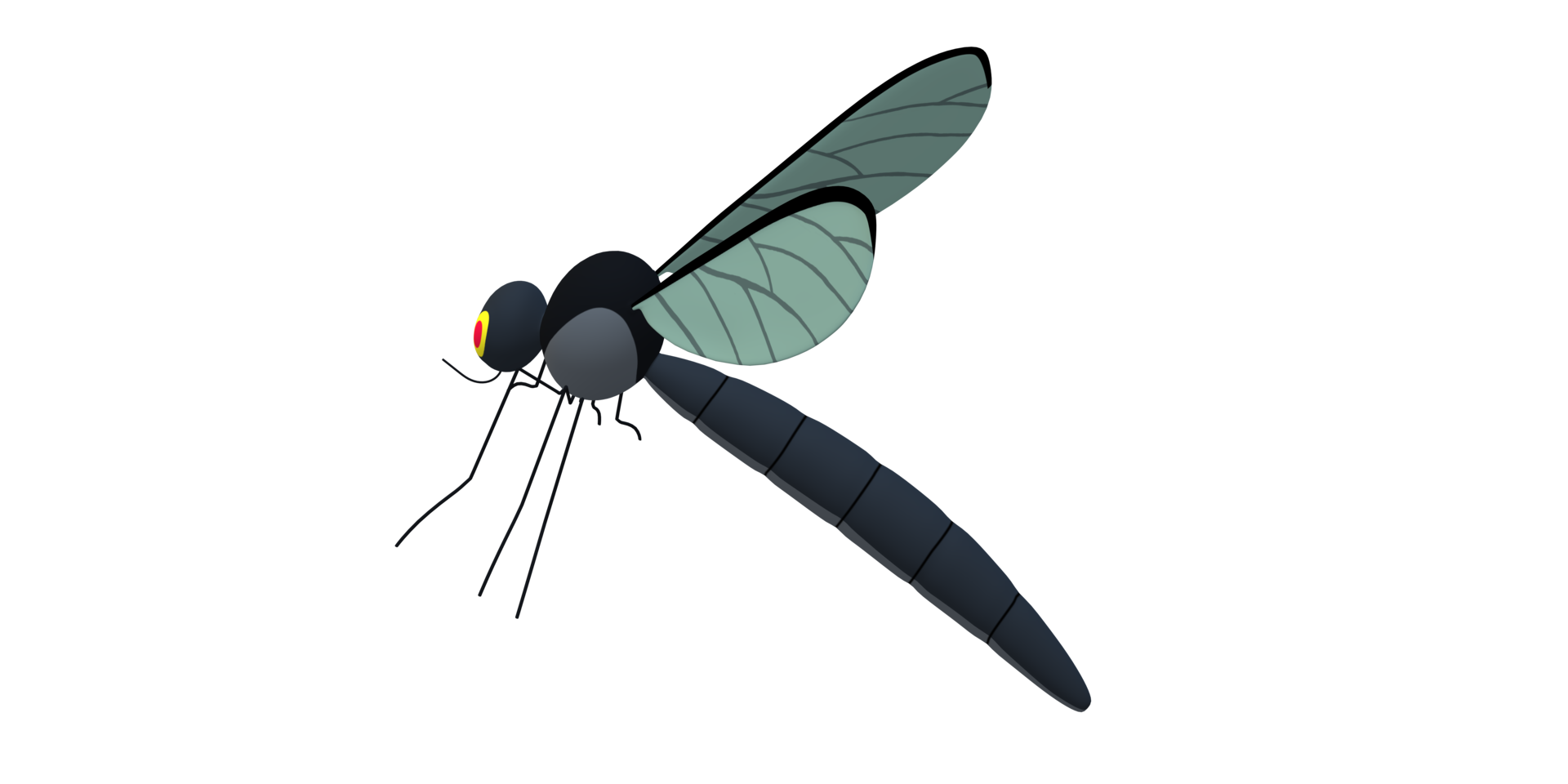 Mosquito isolated on a Transparent Background png