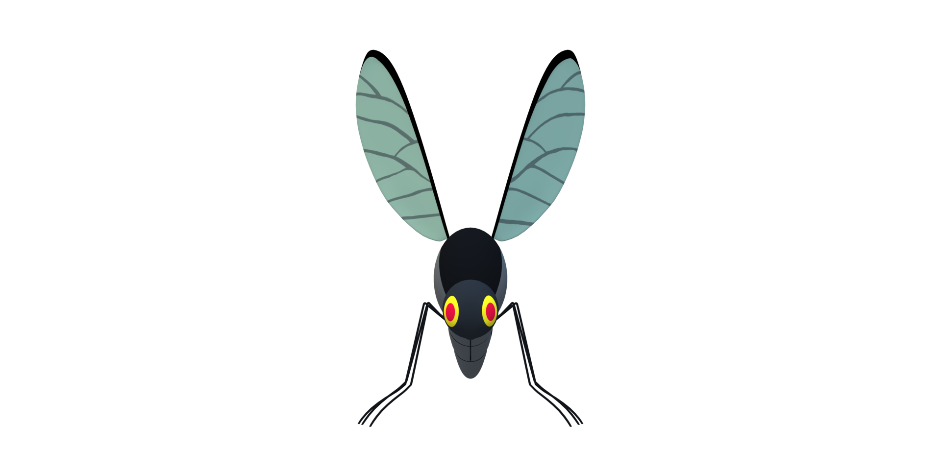 Mosquito isolated on a Transparent Background png