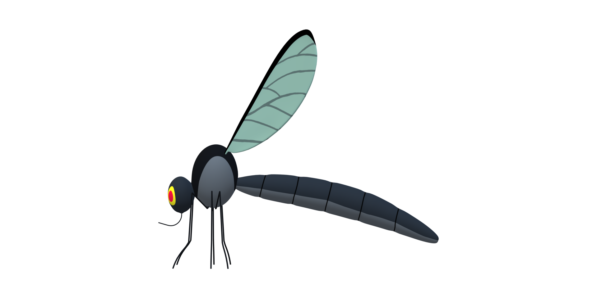 Mosquito isolated on a Transparent Background png