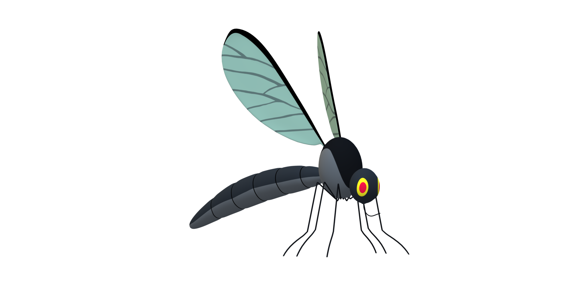 Mosquito isolated on a Transparent Background png