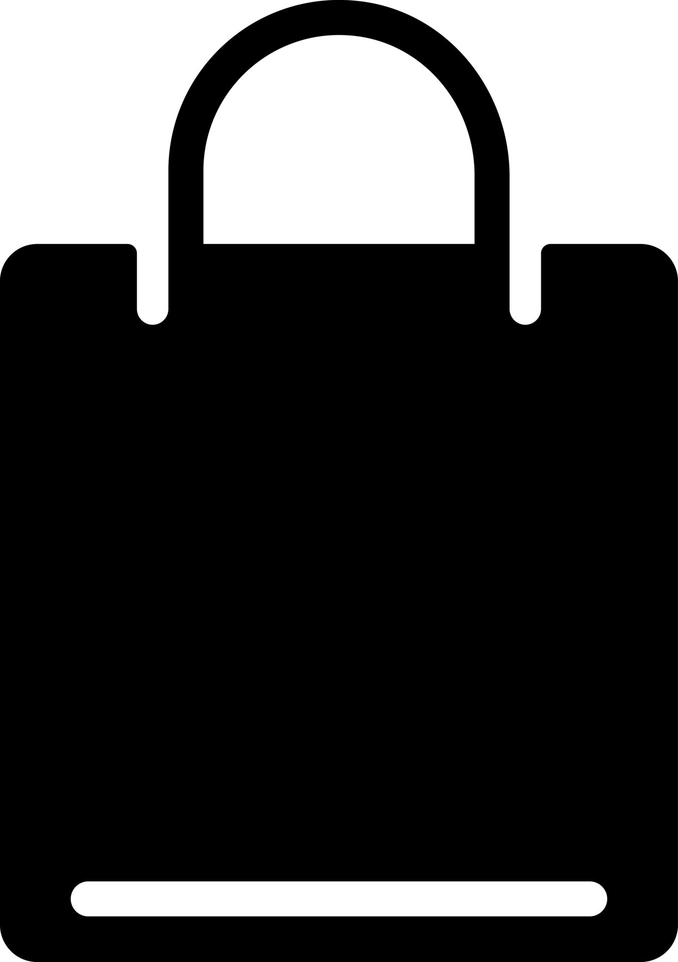 Carry or shopping bag icon. 24249384 Vector Art at Vecteezy