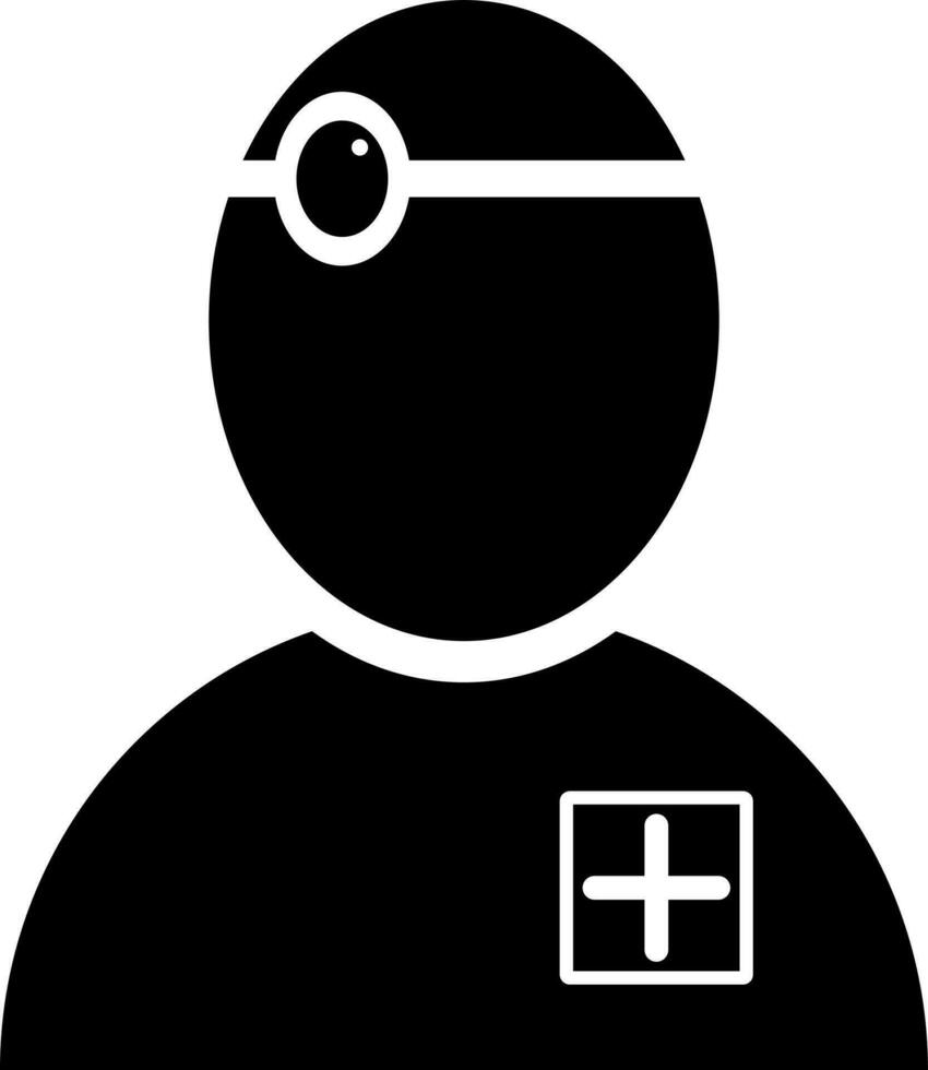 Vector illustration of dentist icon.