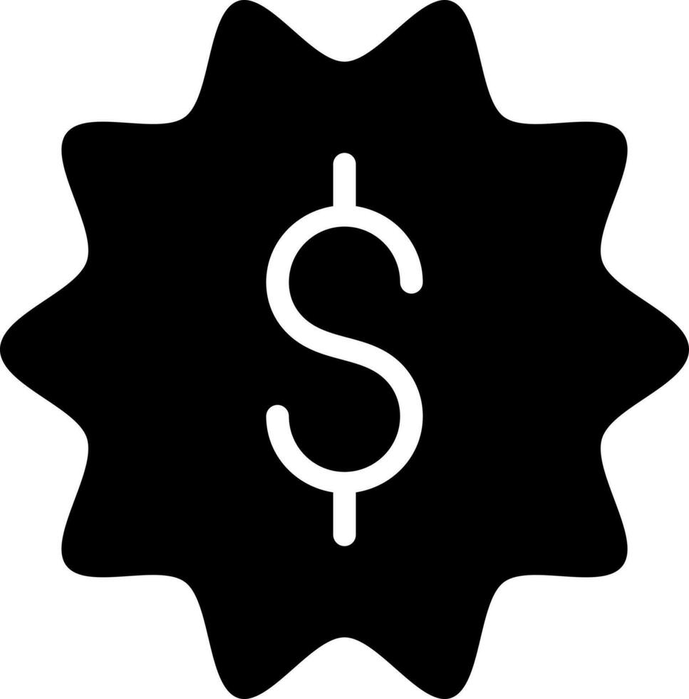 Money tag icon. vector