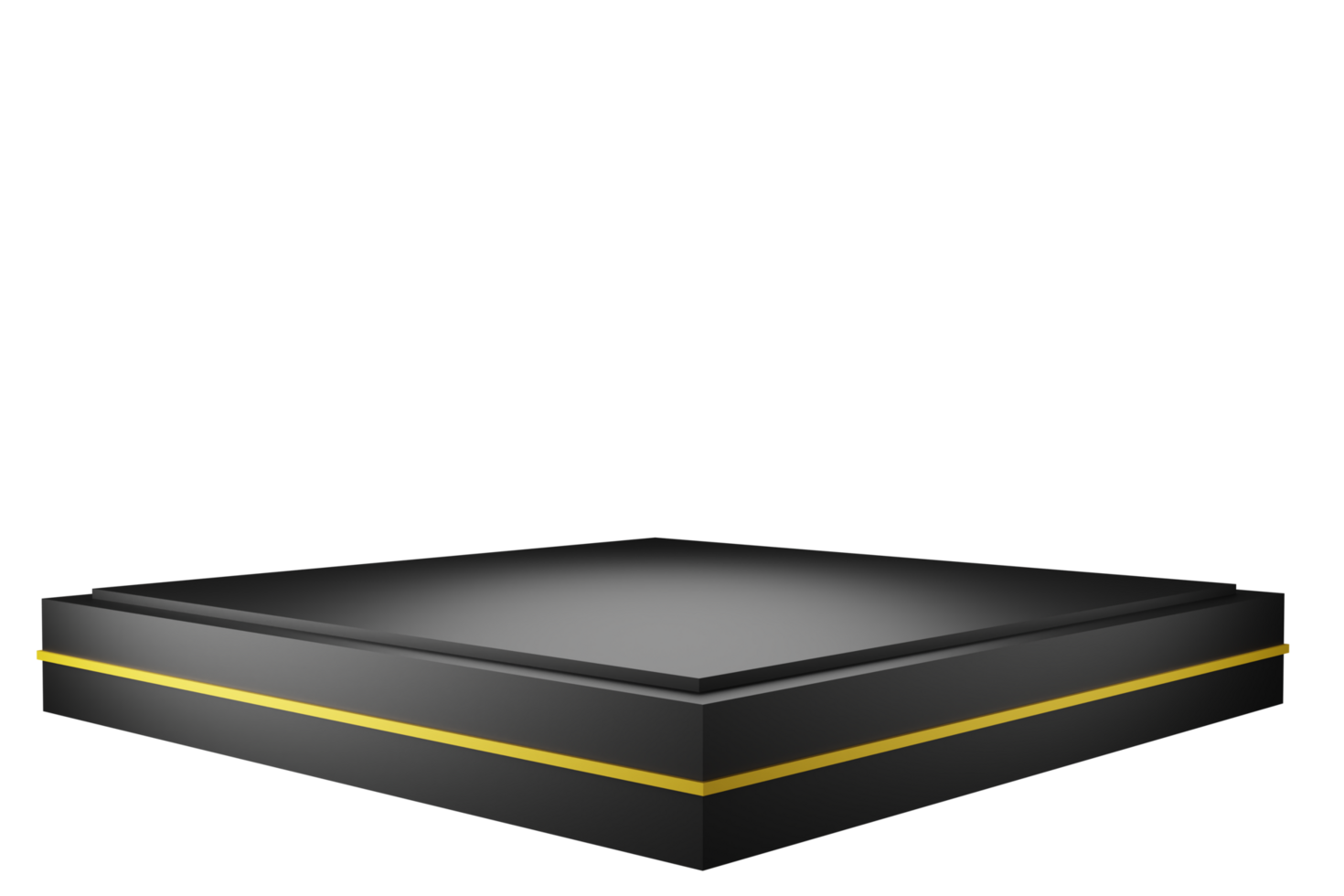 3d rendering podium png