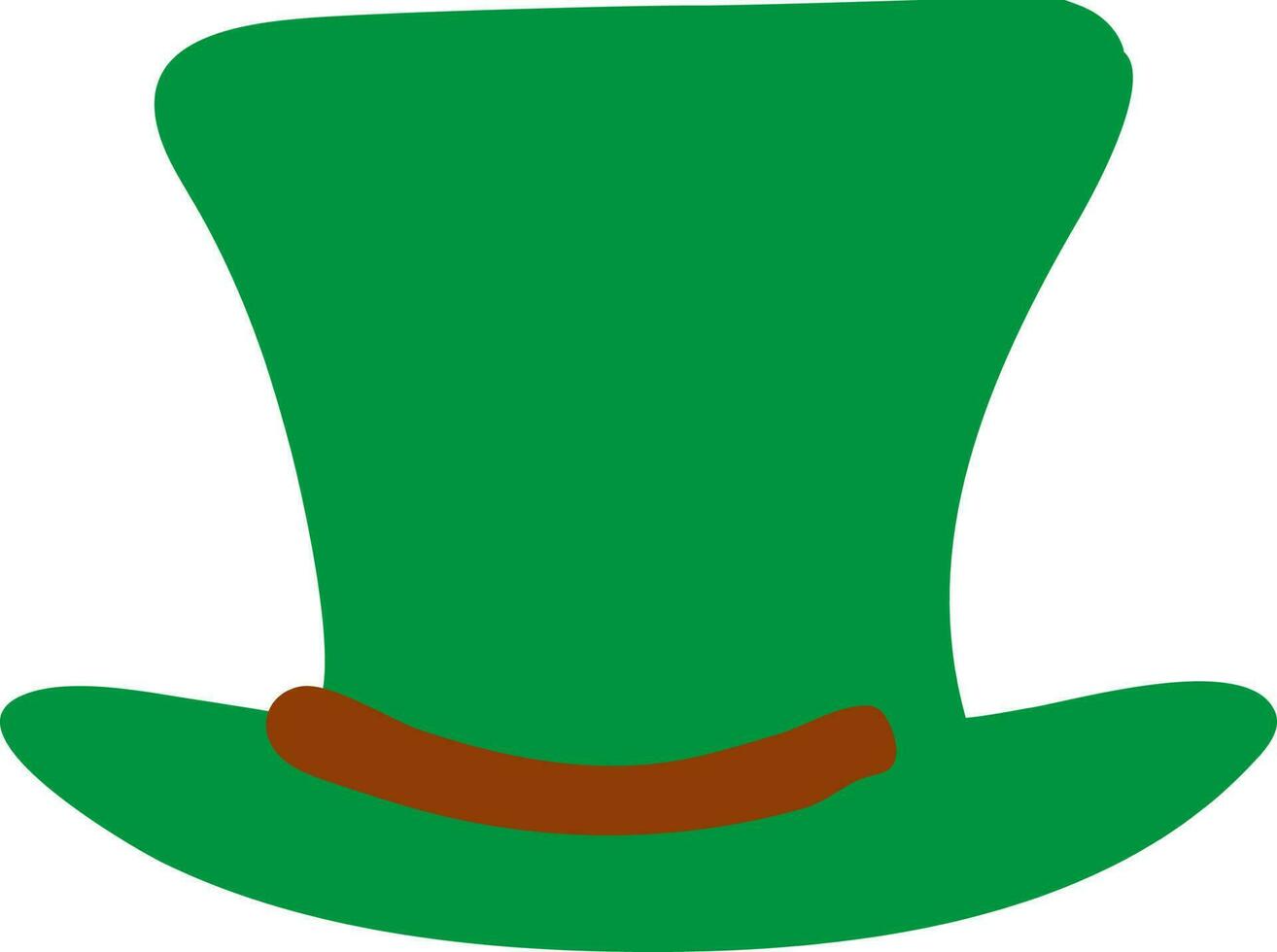 Vector Illustration Of Leprechaun Hat.