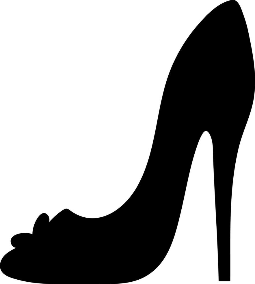 High Heeled Shoe or Sandal design. vector