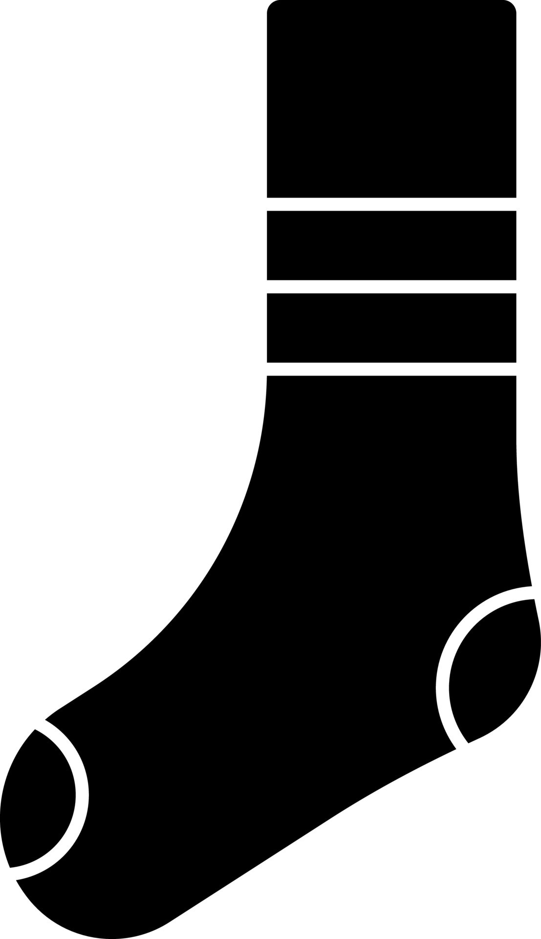 Socks Icon In Black and White Color. 24251144 Vector Art at Vecteezy