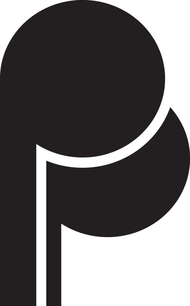 Flat style paypal. vector
