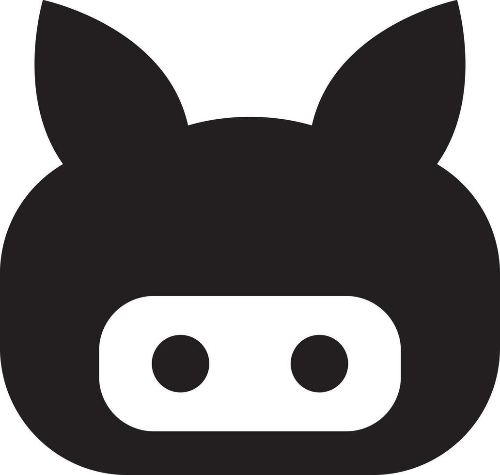 Black and white github. vector