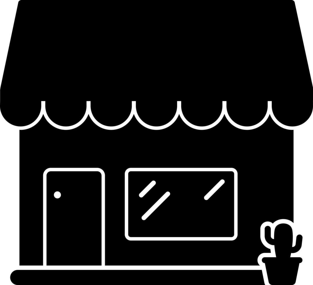 Home icon or symbol in Black and White color. vector