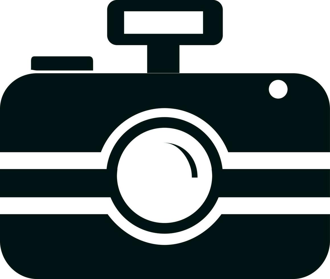Isolated photography camera. vector
