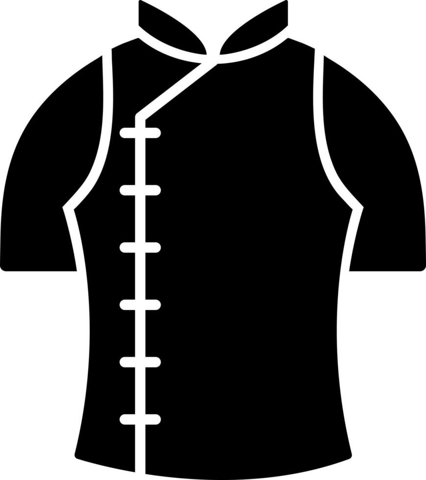 Illustration of tang suit icon. vector