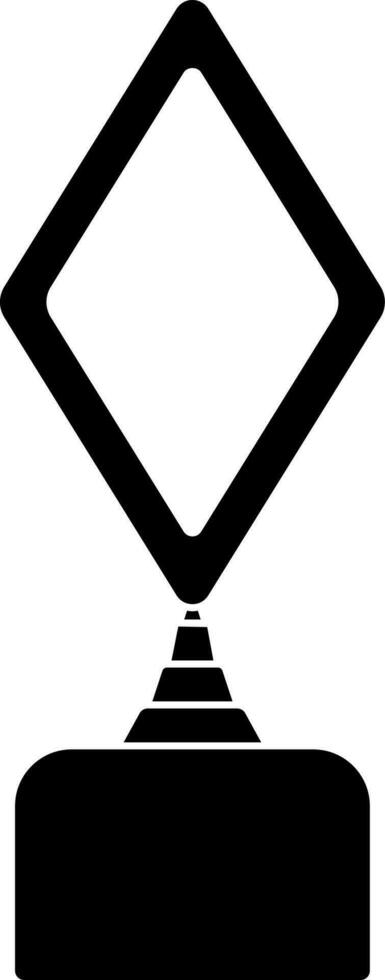 Icon of award in cinema concept. vector