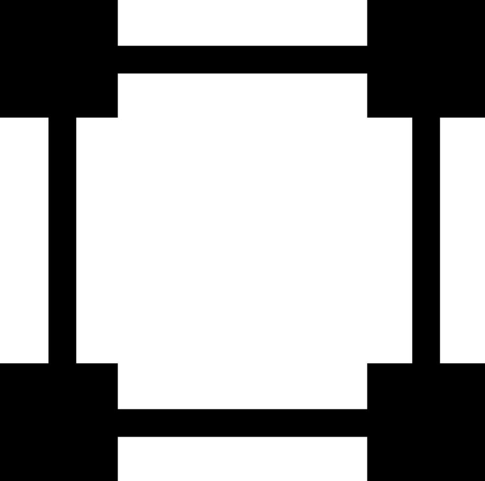 Flat style text in Black and White color. vector