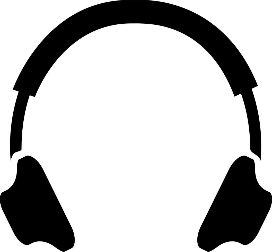 Vector illustration of headphone.