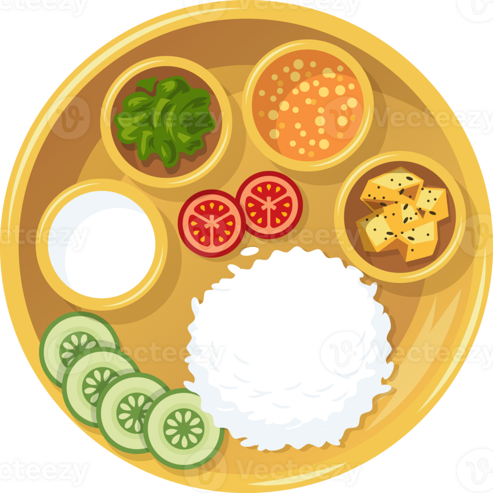 nepal food Dal Bhat png