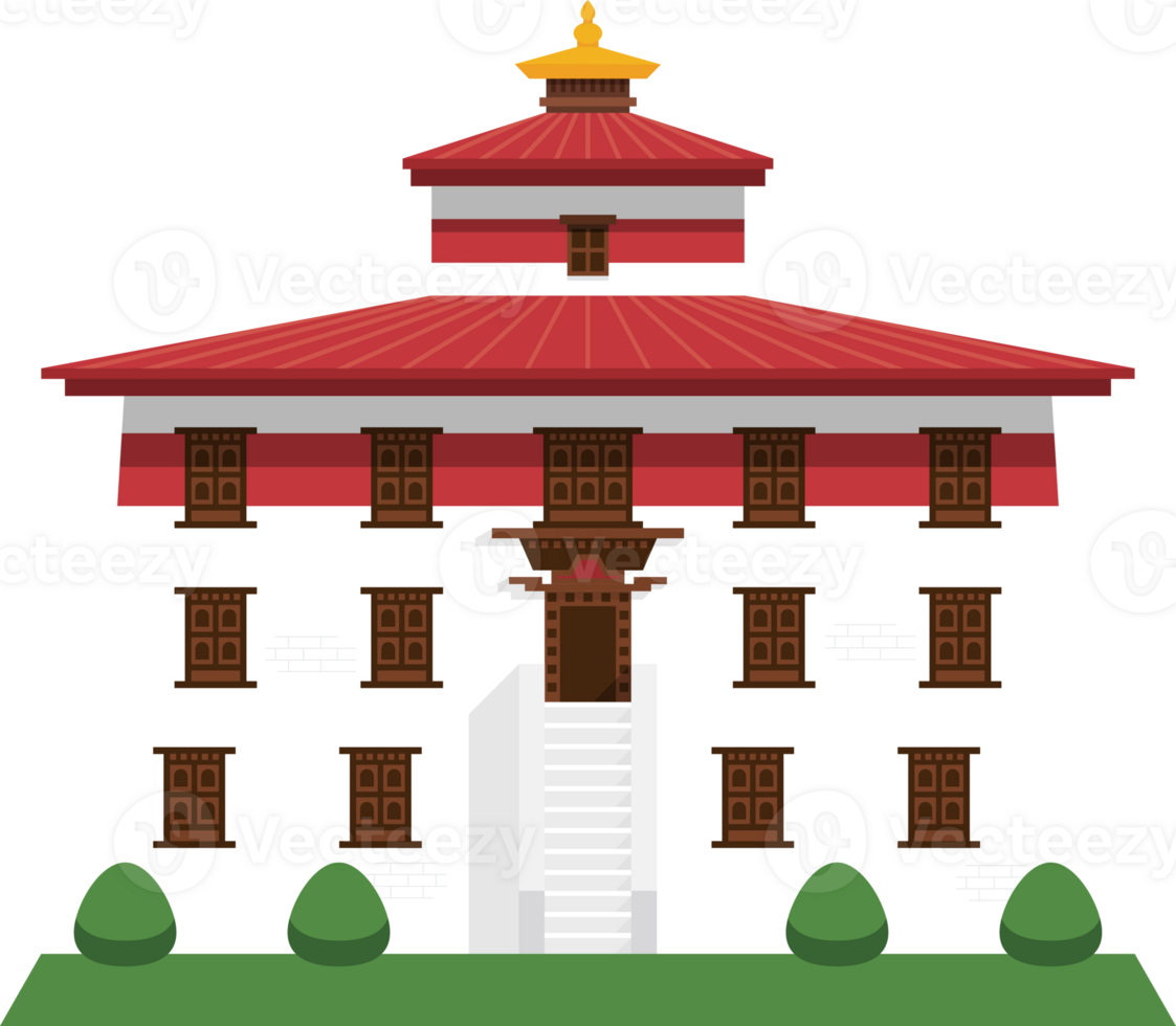 Museum Bhutan clipart png