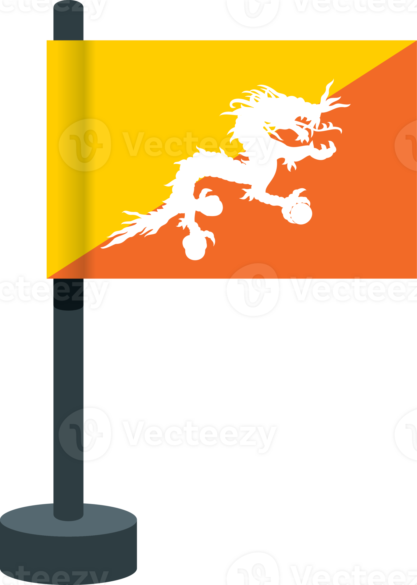 Bhutan Flag clipart png 24253364 PNG