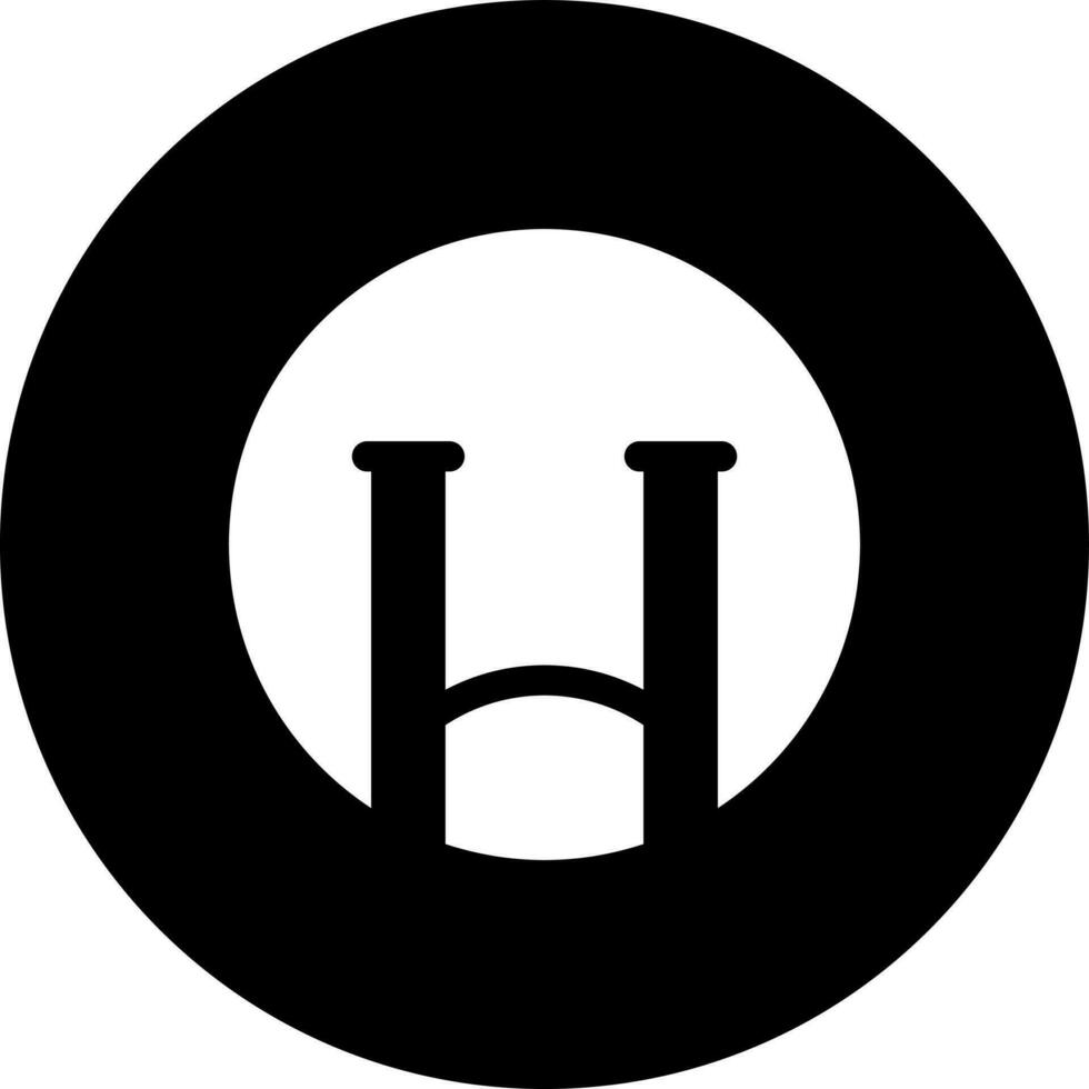 Black and White illustration of loudly crying face emoticon icon. vector