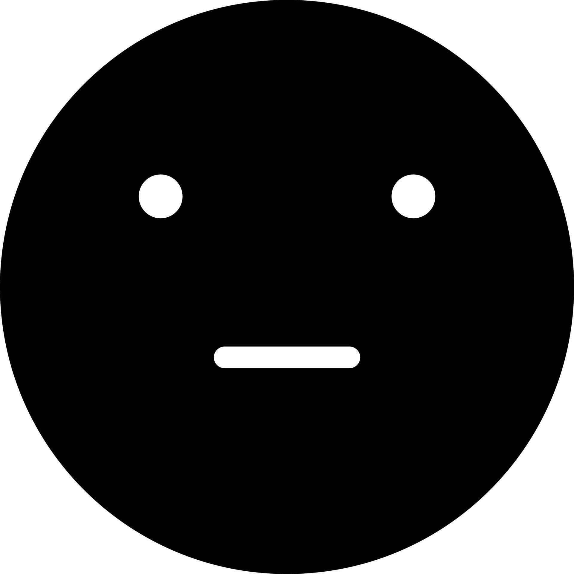 Illustration of flushed face emotion glyph icon. 24253615 Vector Art at