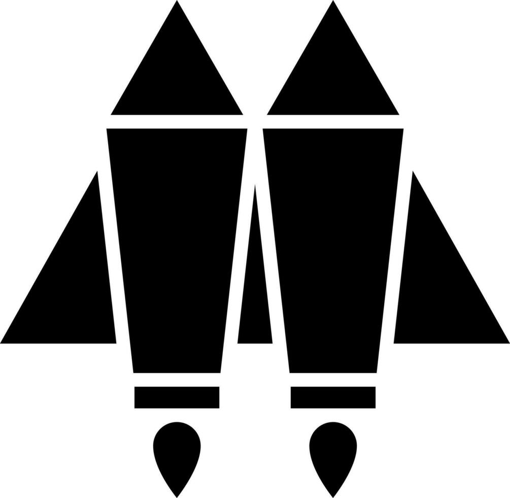 Illustration of jetpack icon. vector