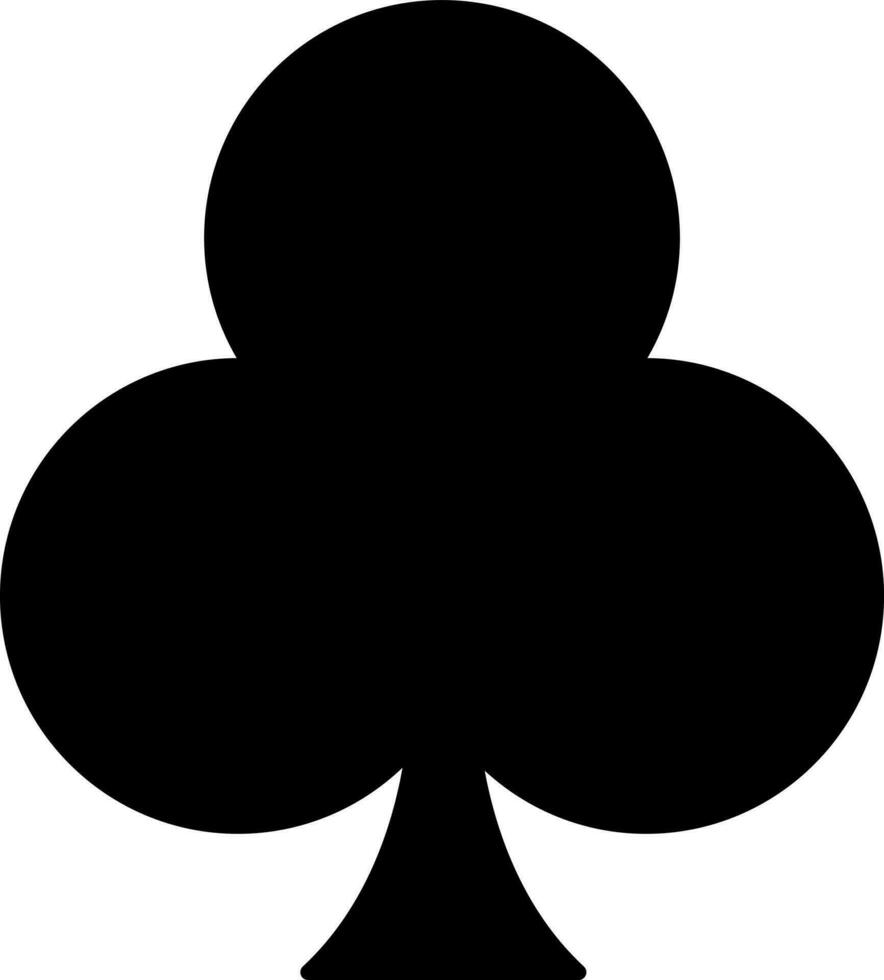 Spade suite icon in black color. vector