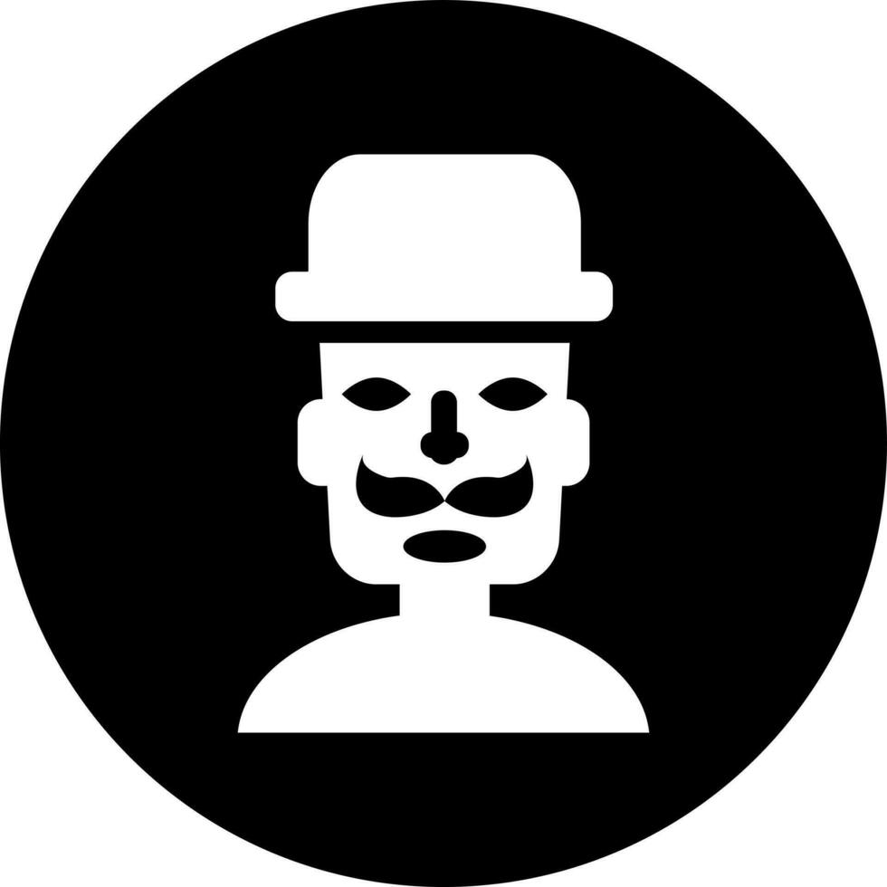 Vector illustration of magician icon.