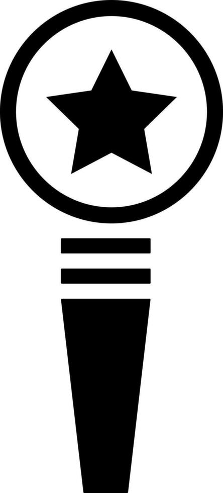 Vector illustration of search icon.